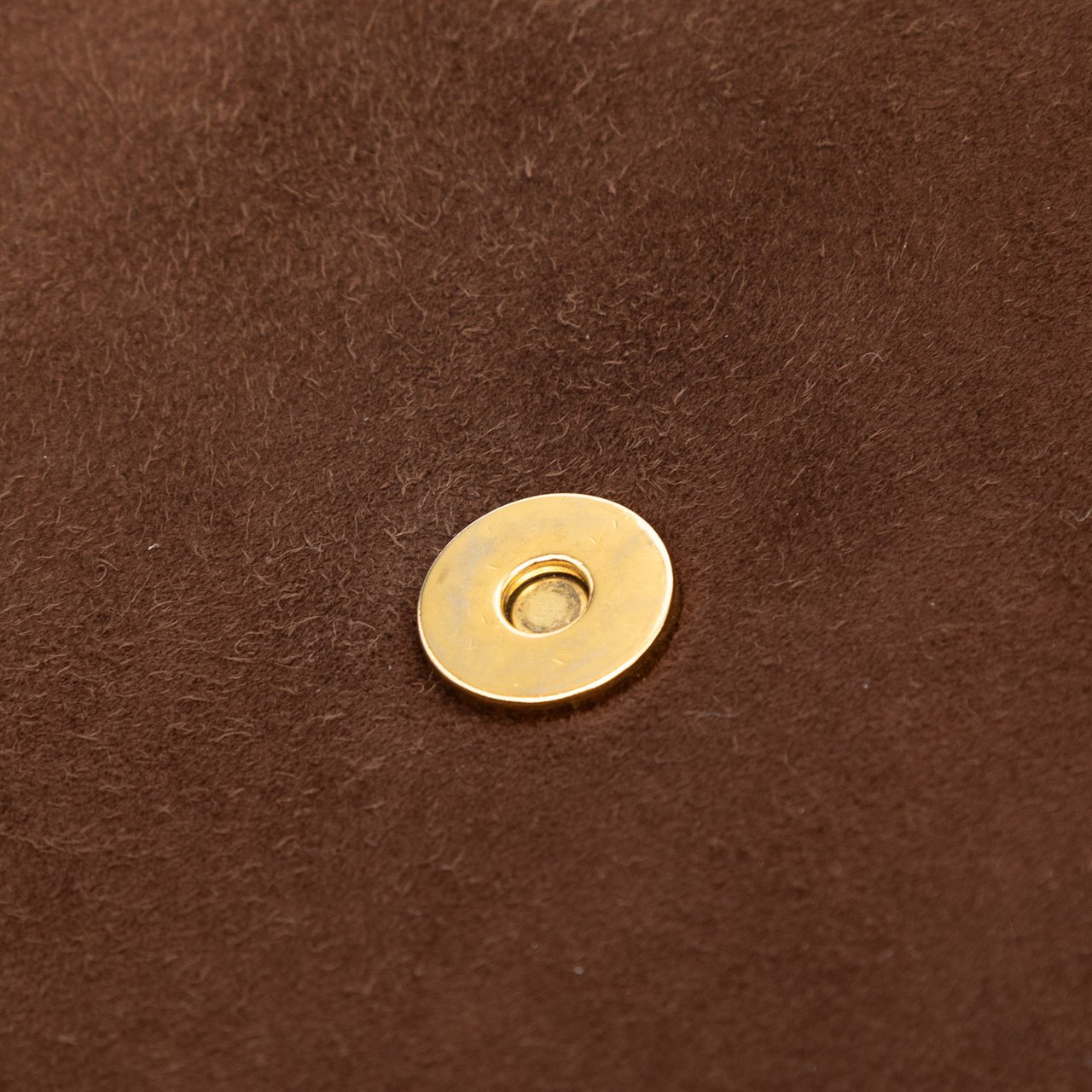 Loewe Suede Anagram Flap Shoulder Bag Bruin