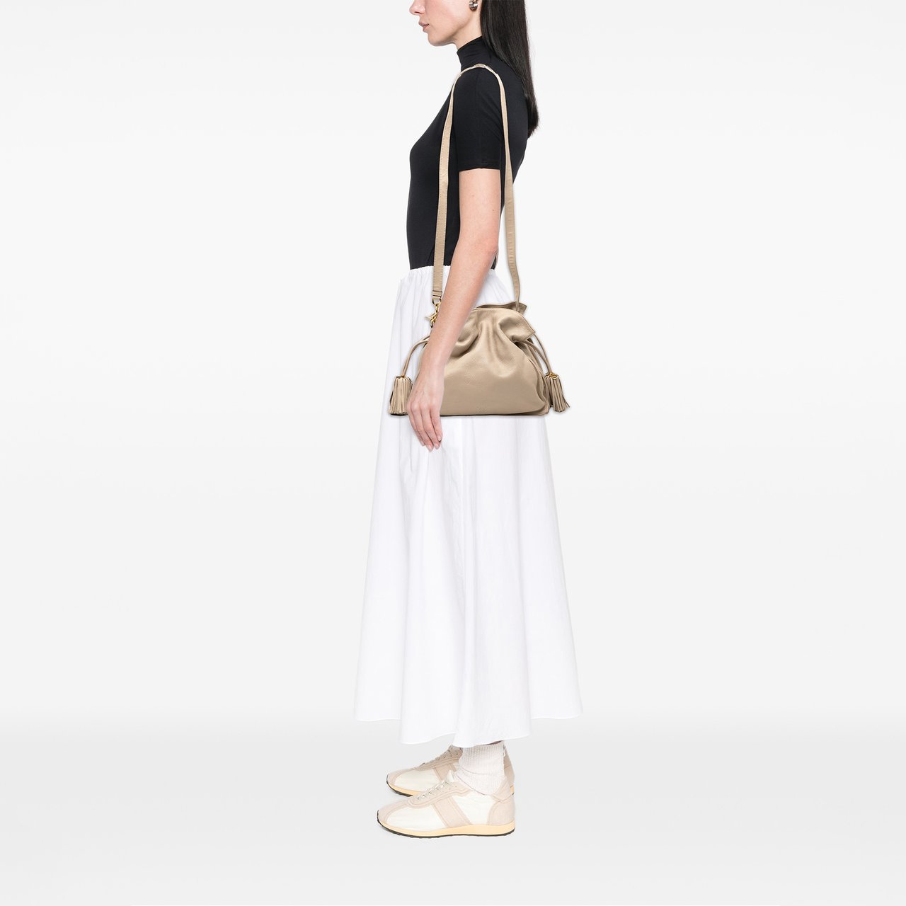 Loewe Nappa Flamenco Tassel 30 Bruin