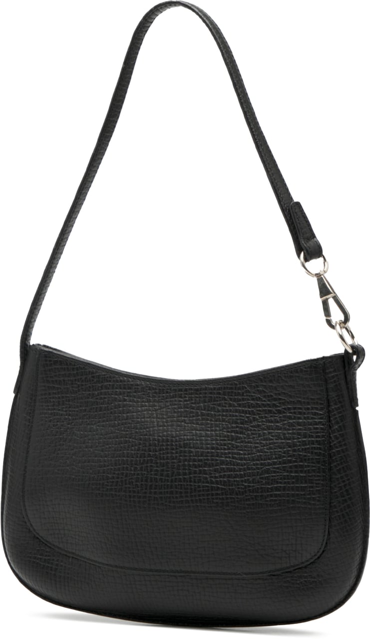 Loewe Leather Shoulder Bag Zwart
