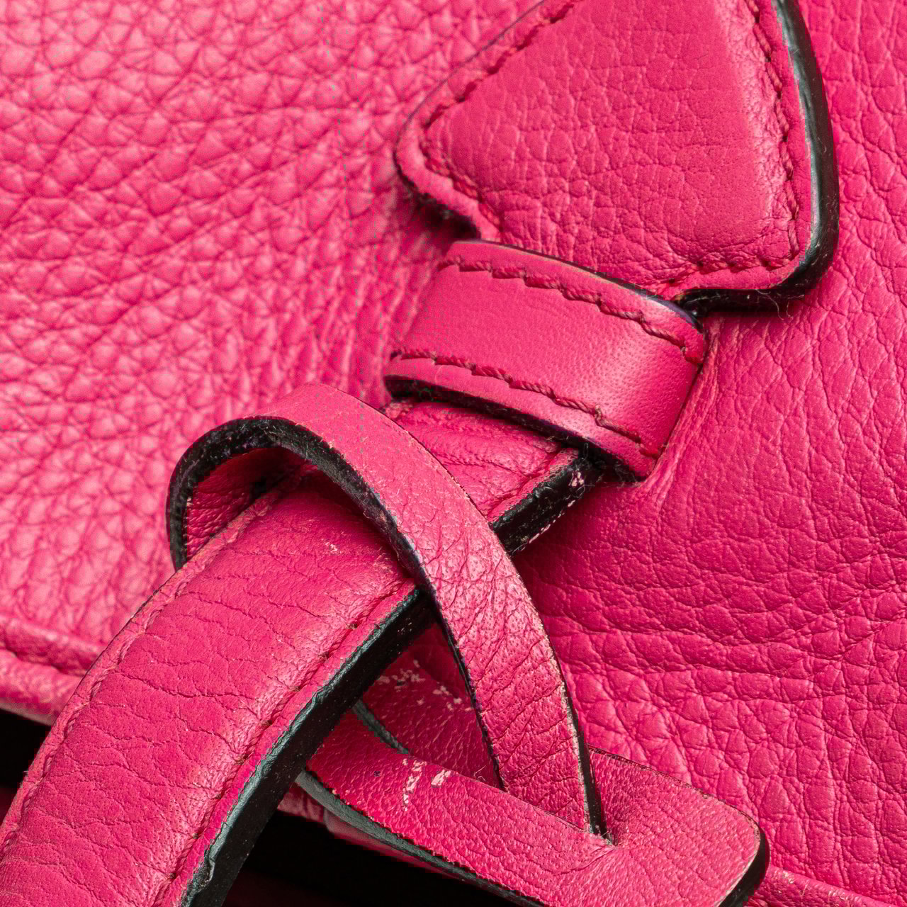 Loewe Leather Heritage Tote Roze