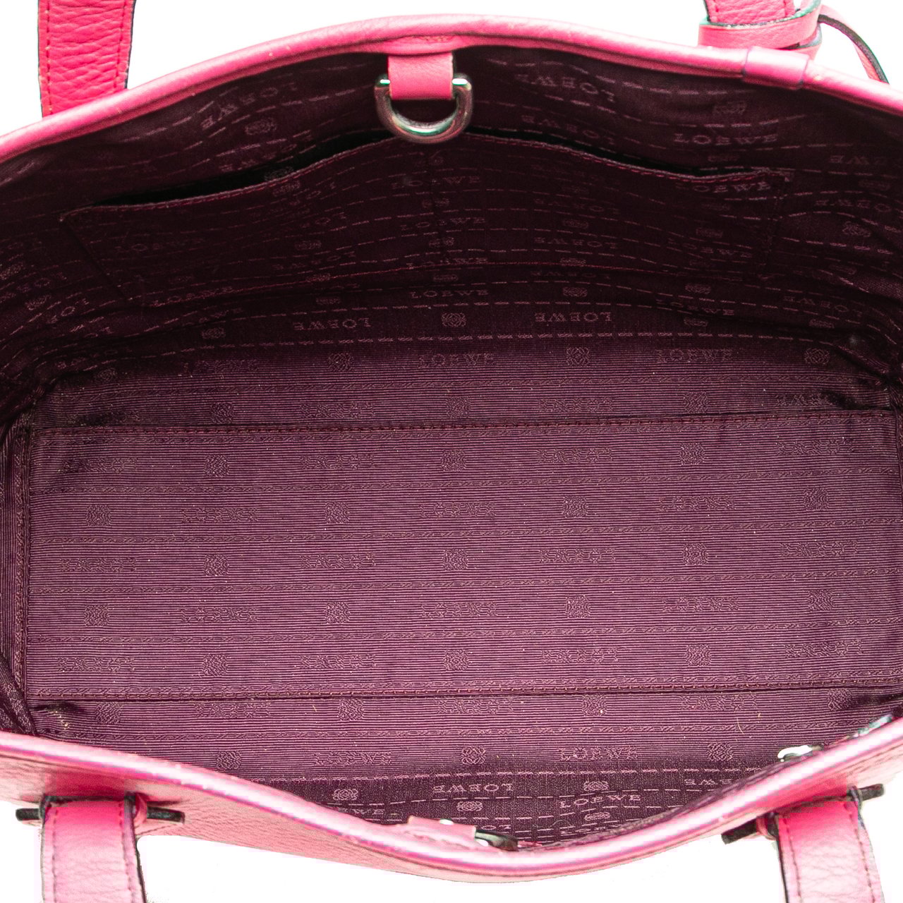 Loewe Leather Heritage Tote Roze