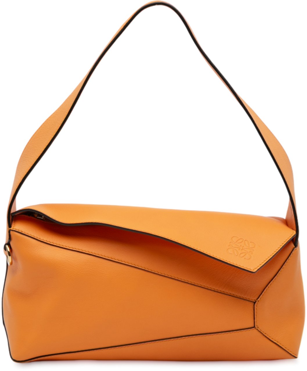 Loewe Calfskin Puzzle Hobo Oranje