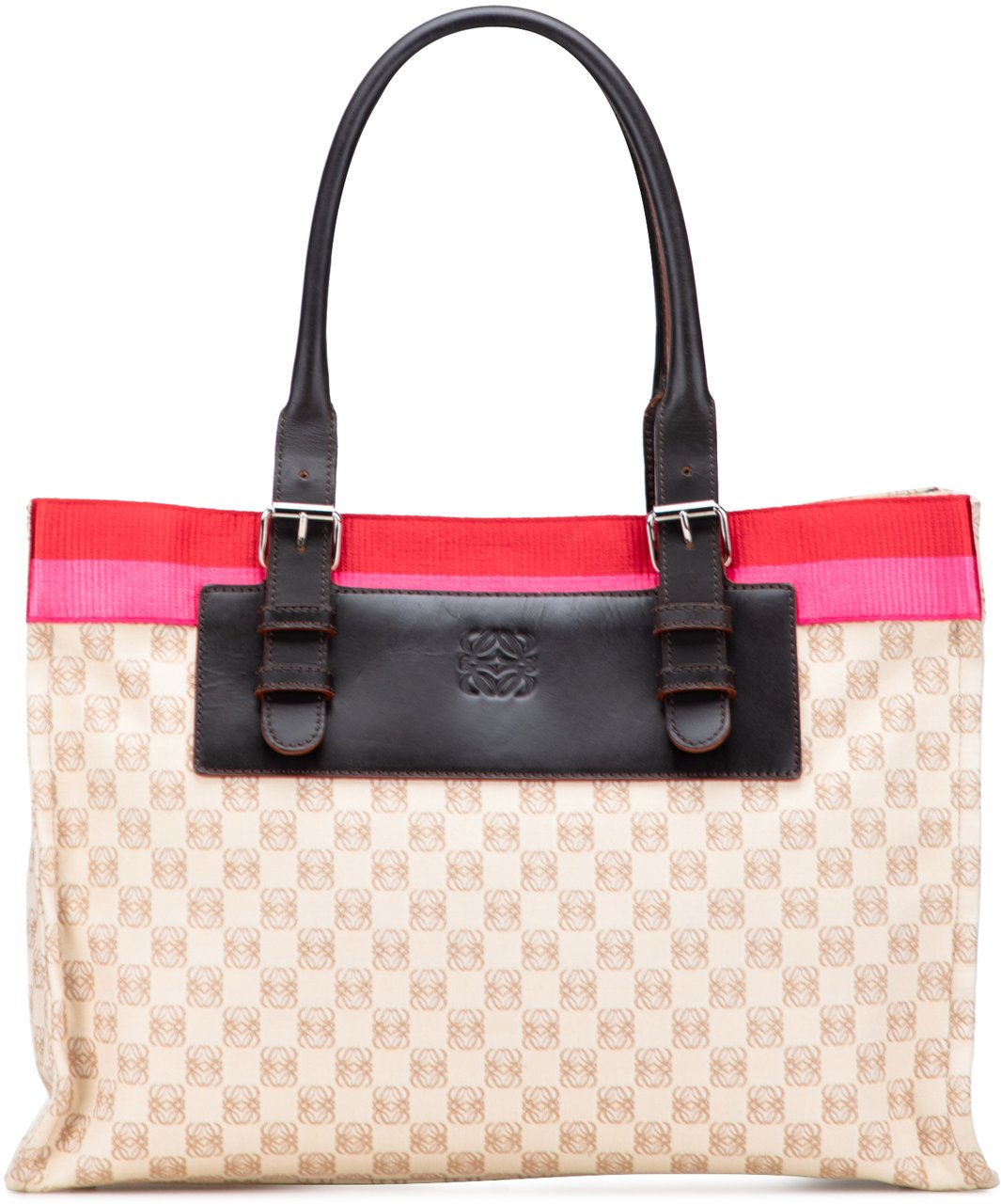 Loewe Anagram Canvas Tote Bruin