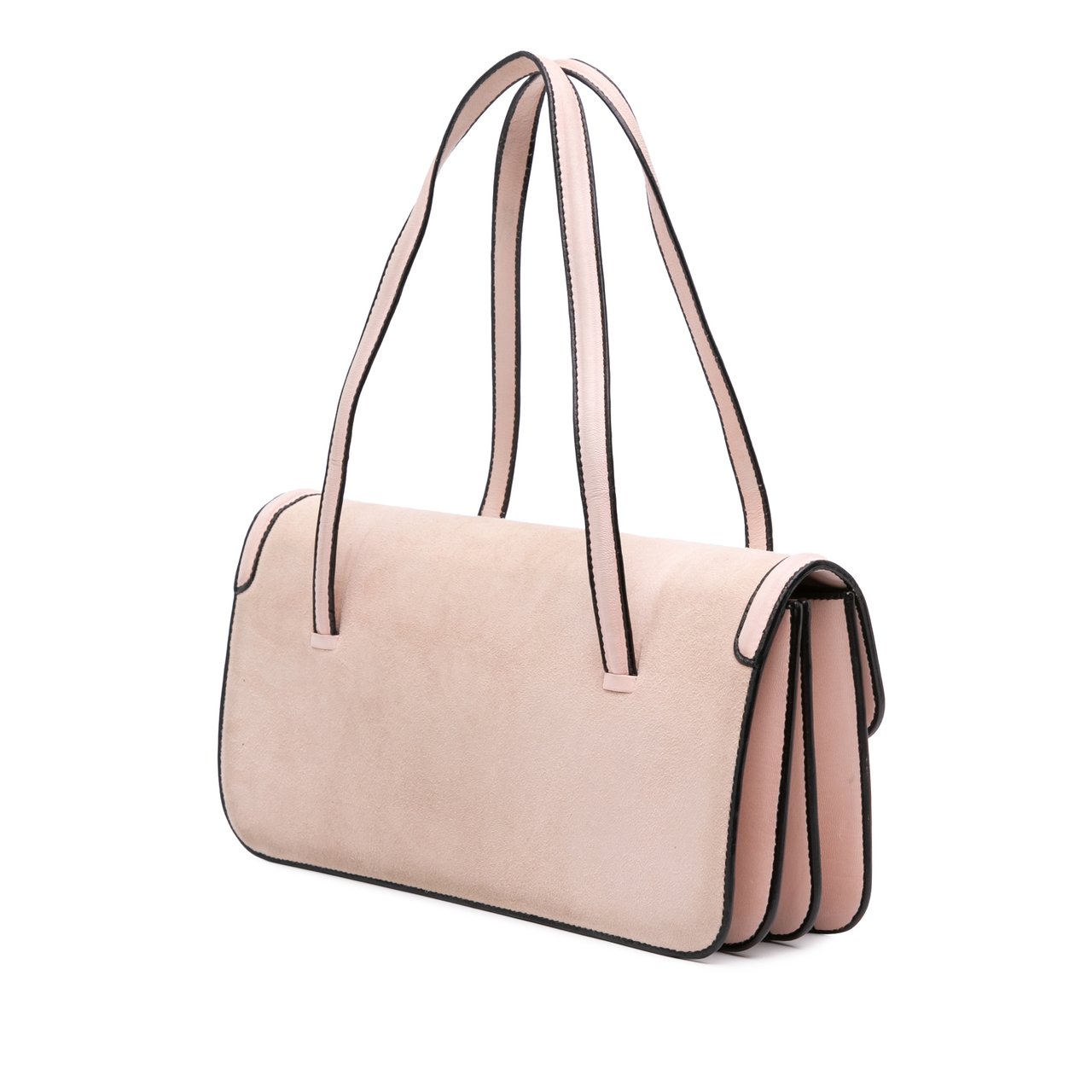Loewe Suede Handbag Roze