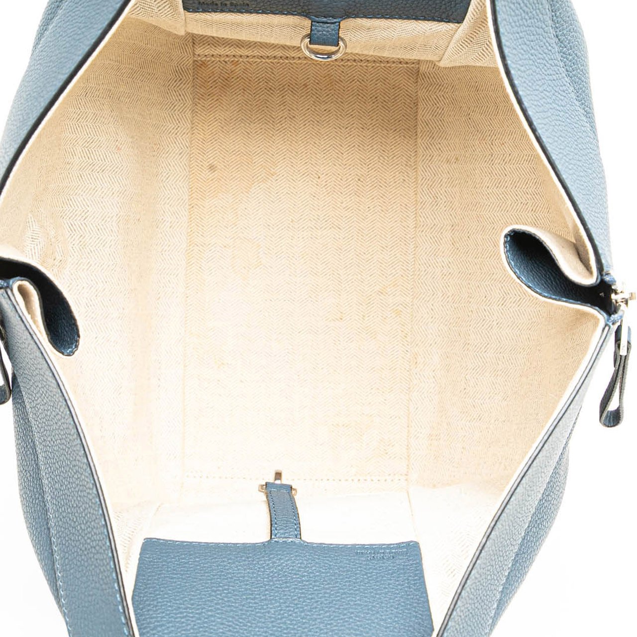 Loewe Small Leather Hammock Bag Blauw