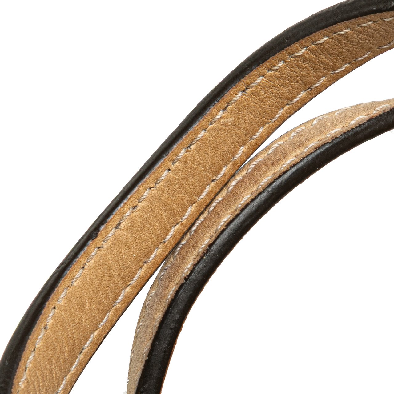 Loewe Mini Anagram Leather Tassel Handbag Bruin