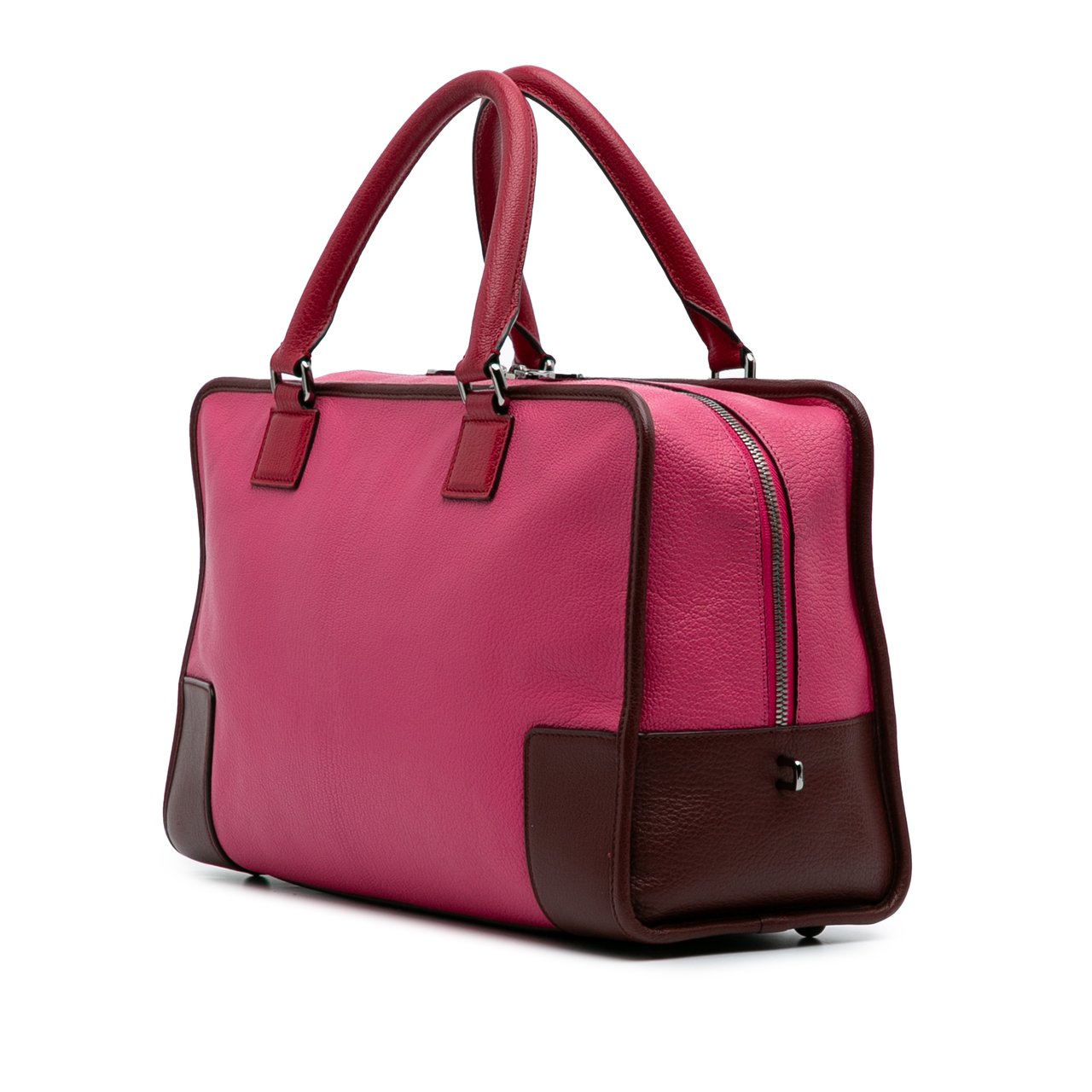 Loewe Tricolor Goatskin Amazona 36 Roze