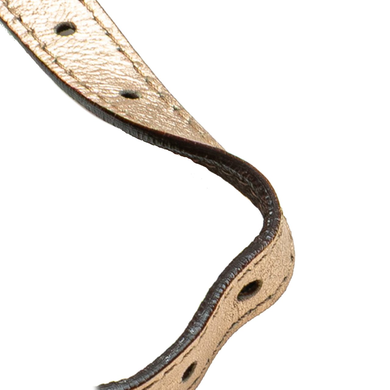 Loewe Mini Anagram Leather Tassel Crossbody Bruin