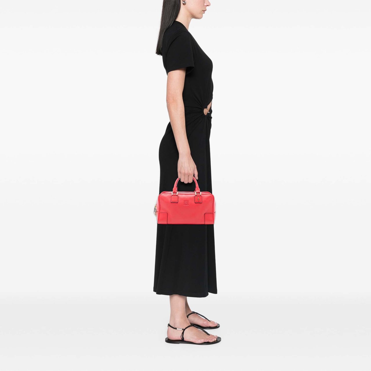 Loewe Limited Edition Goatskin Amazona 28 Rood