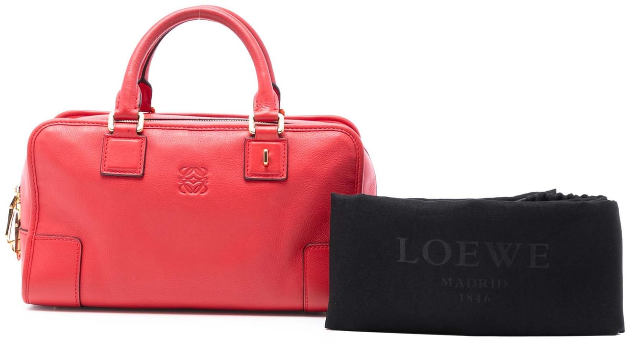 Loewe Limited Edition Goatskin Amazona 28 Rood