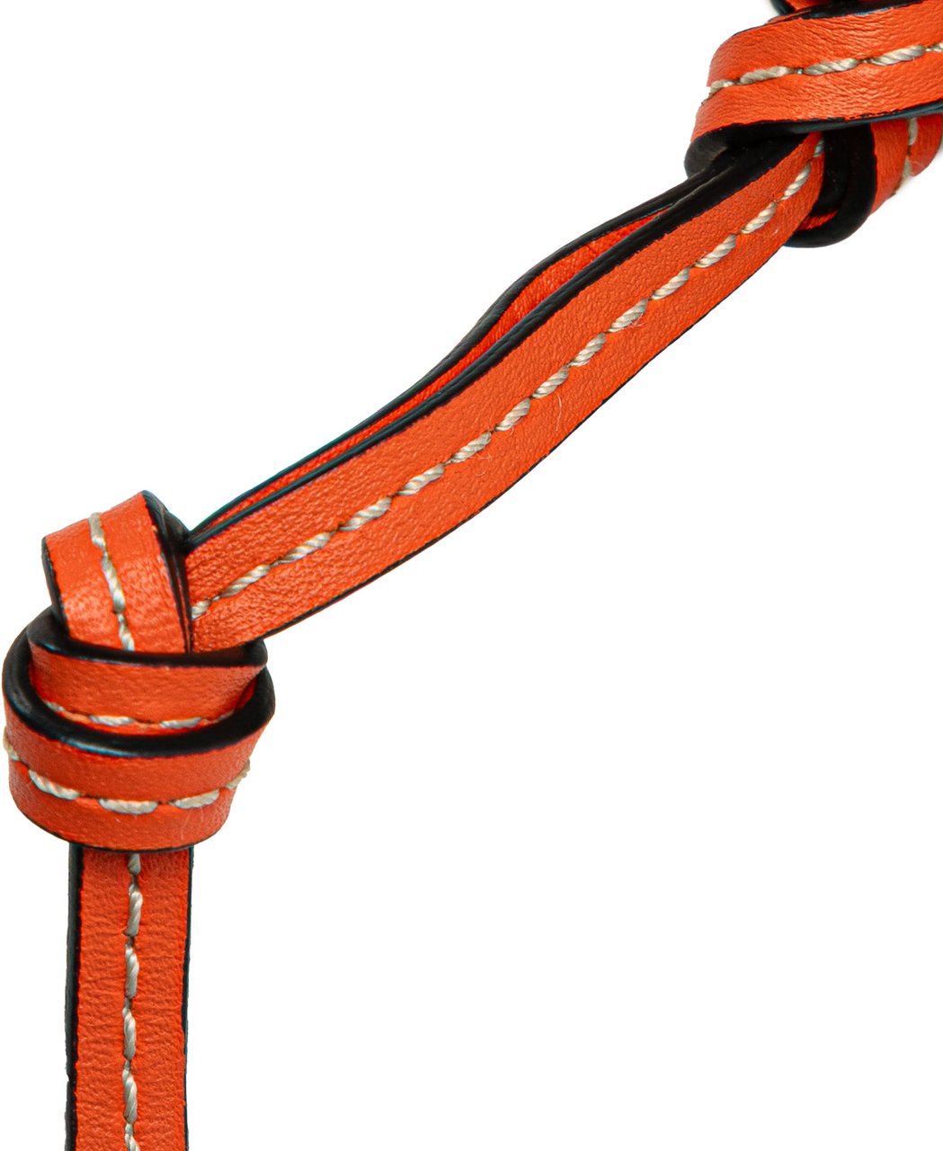 Loewe Mini Raffia Gate Crossbody Bruin