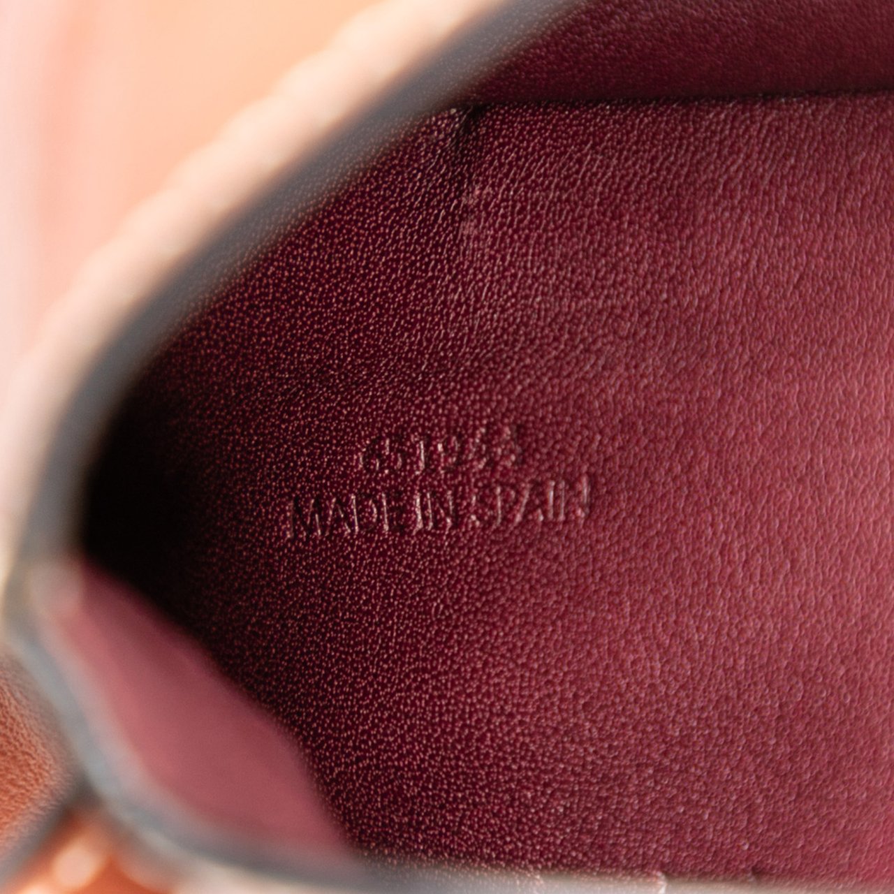 Loewe Leather Gate Pocket Crossbody Bruin