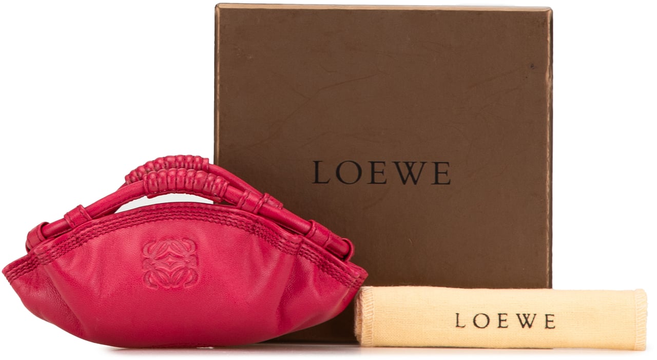Loewe Nappa Aire Coin Pouch Roze