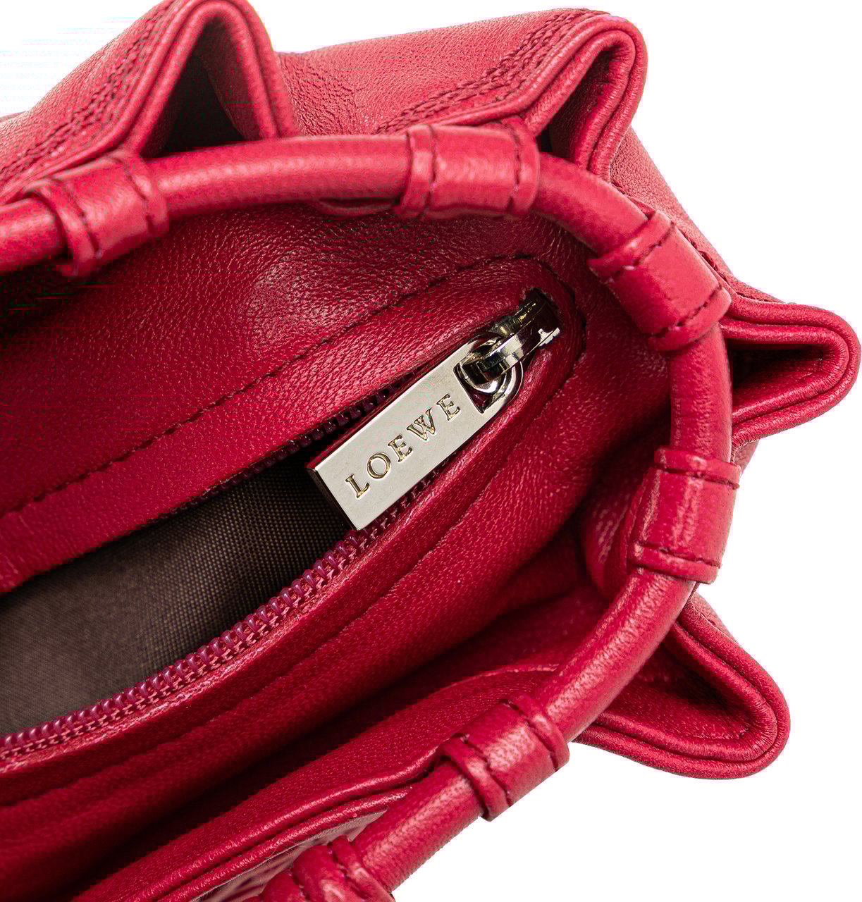 Loewe Nappa Aire Coin Pouch Roze