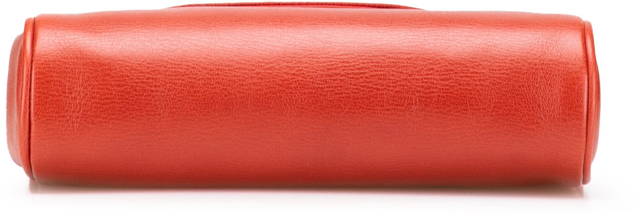 Loewe Leather Velazquez Twist Clutch Rood