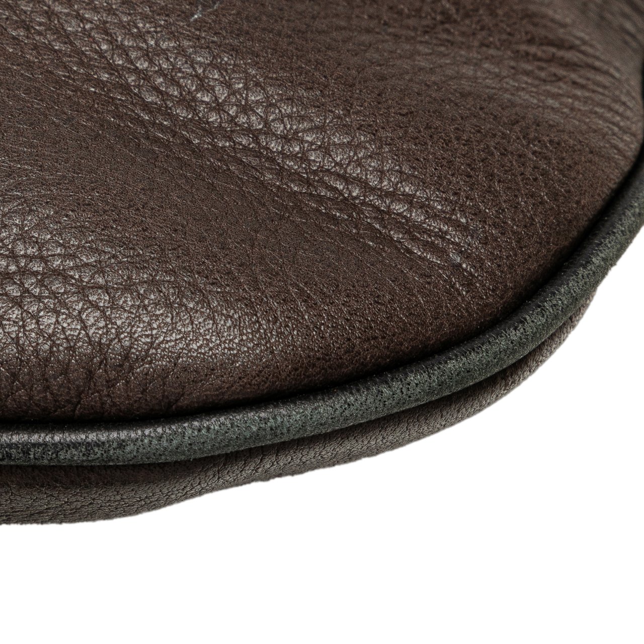 Loewe Anagram Leather Messenger Bag Bruin