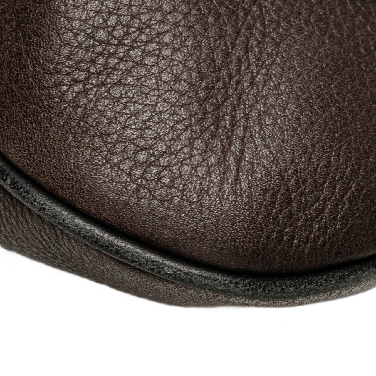 Loewe Anagram Leather Messenger Bag Bruin
