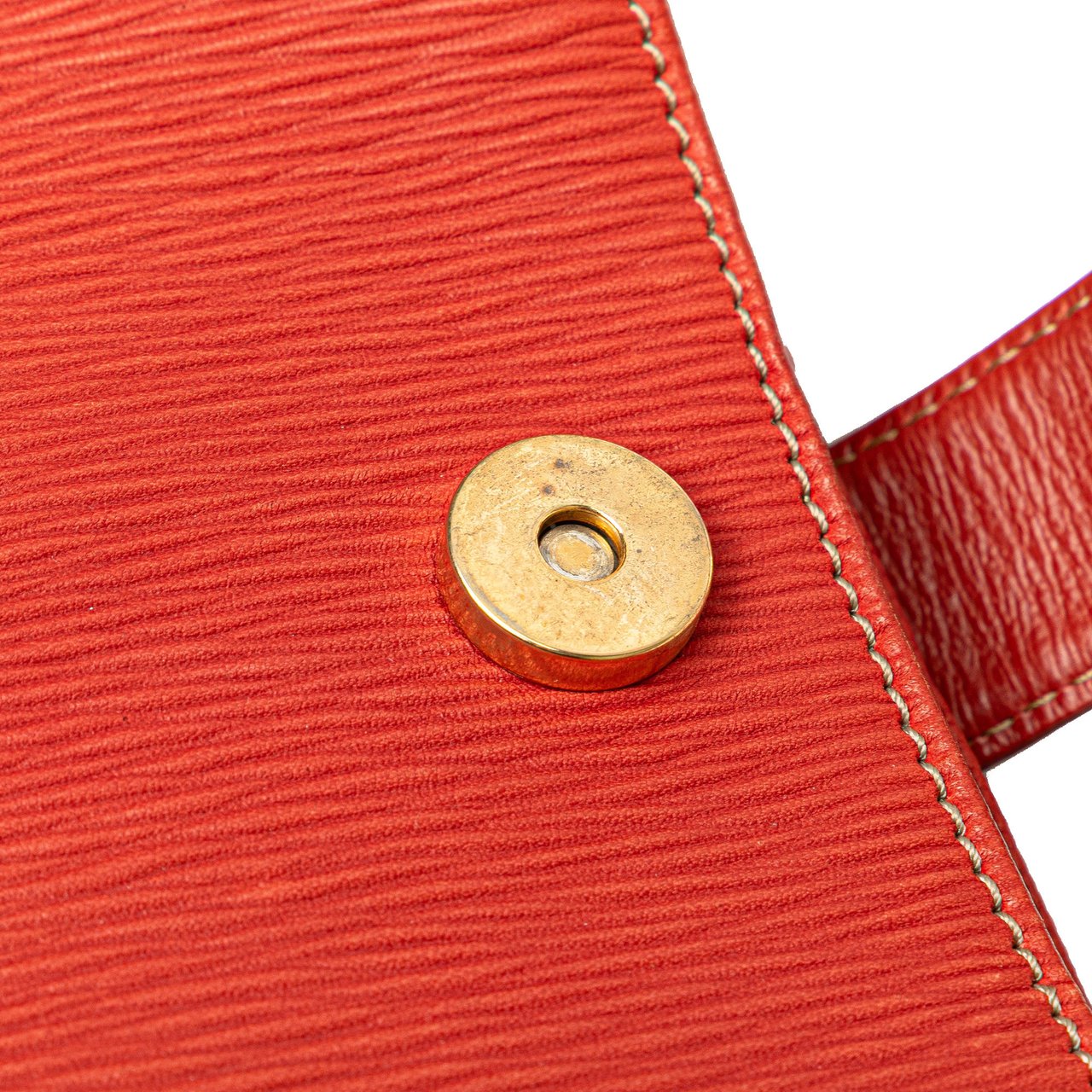 Loewe Leather Velazquez Twist Crossbody Rood