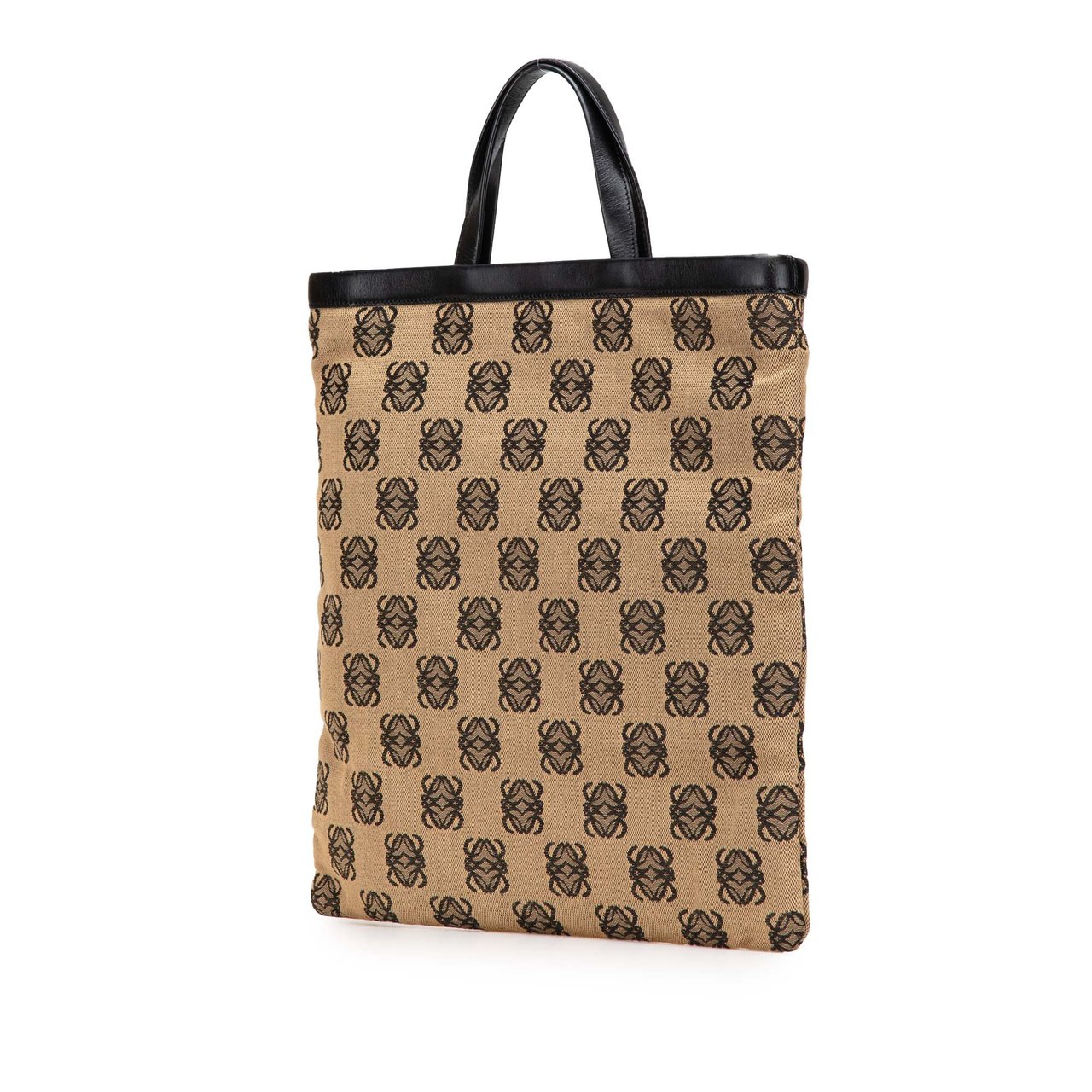 Loewe Anagram Canvas Tote Bruin