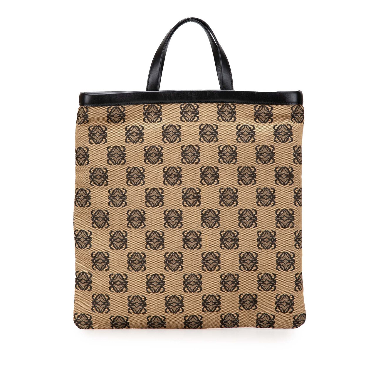 Loewe Anagram Canvas Tote Bruin