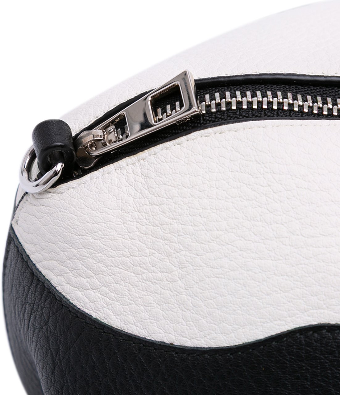 Loewe Leather Panda Bear Crossbody Zwart