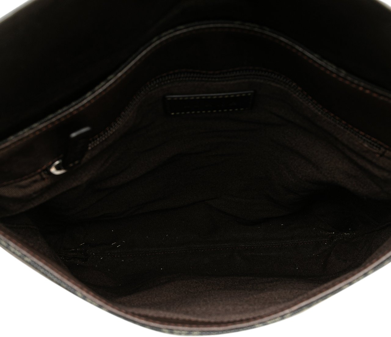 Loewe Anagram Coated Canvas Crossbody Bruin
