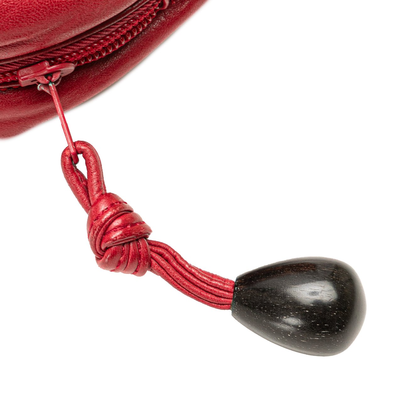 Loewe Leather Anagram Crossbody Rood