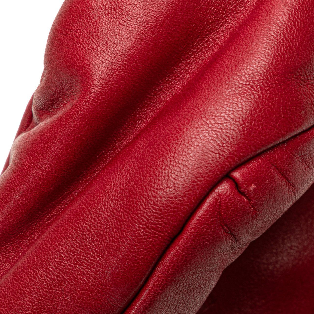 Loewe Leather Anagram Crossbody Rood