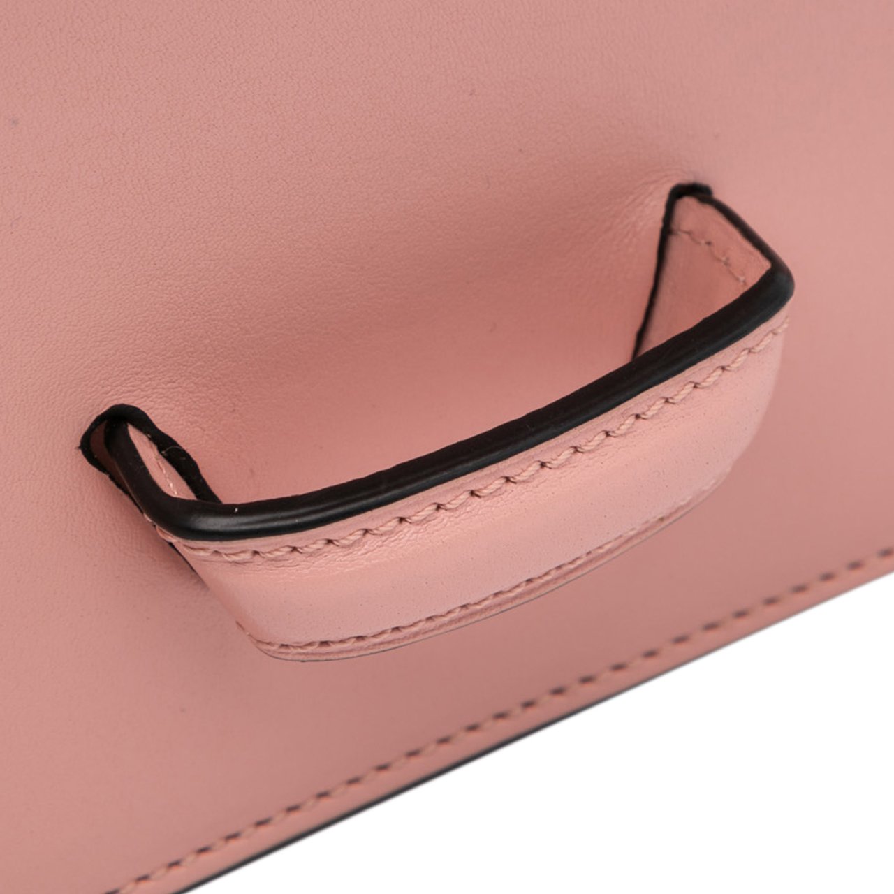 Loewe Small Leather Gingham Barcelona Crossbody Roze
