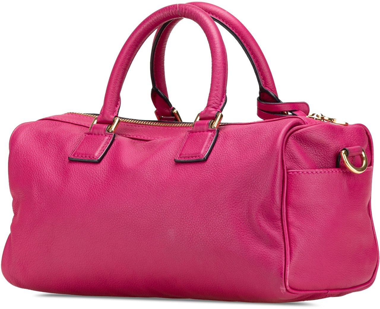 Loewe Anagram Leather Satchel Roze