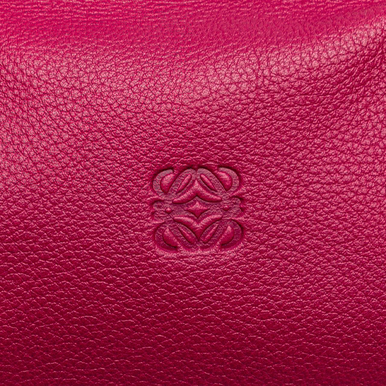 Loewe Anagram Leather Satchel Roze
