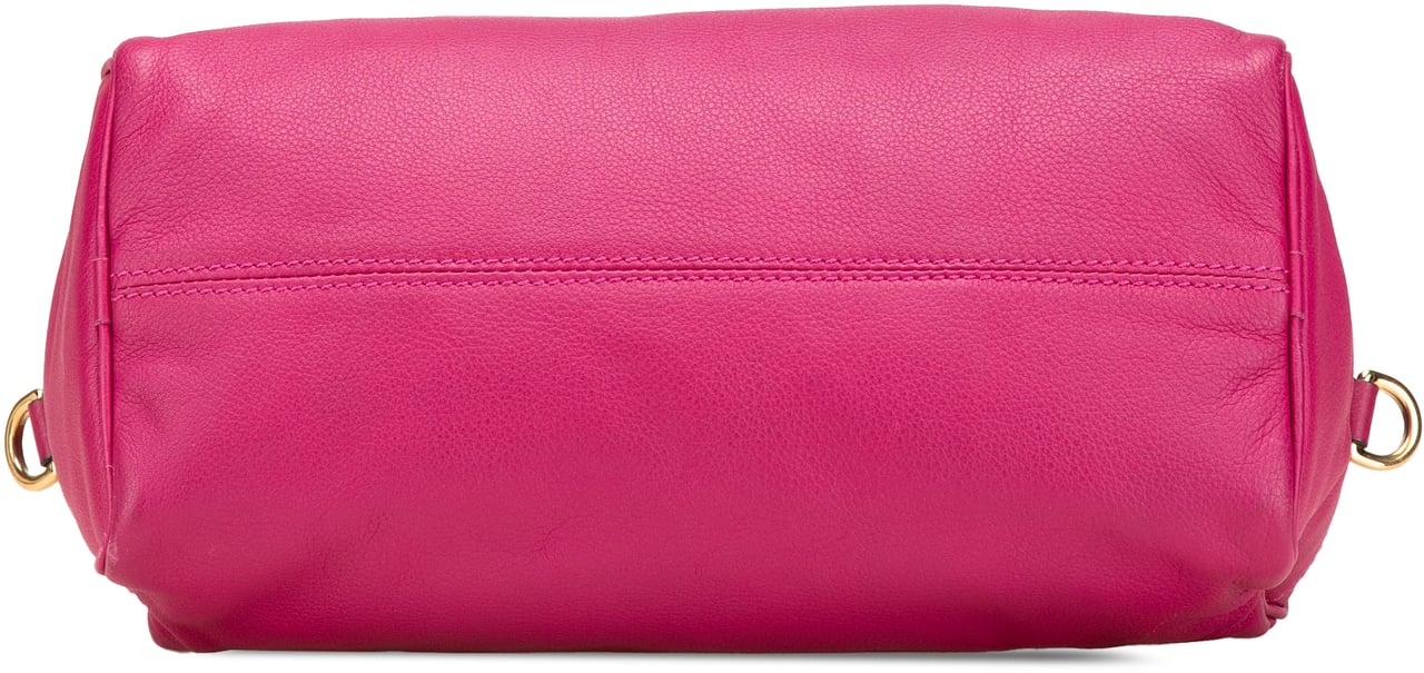 Loewe Anagram Leather Satchel Roze
