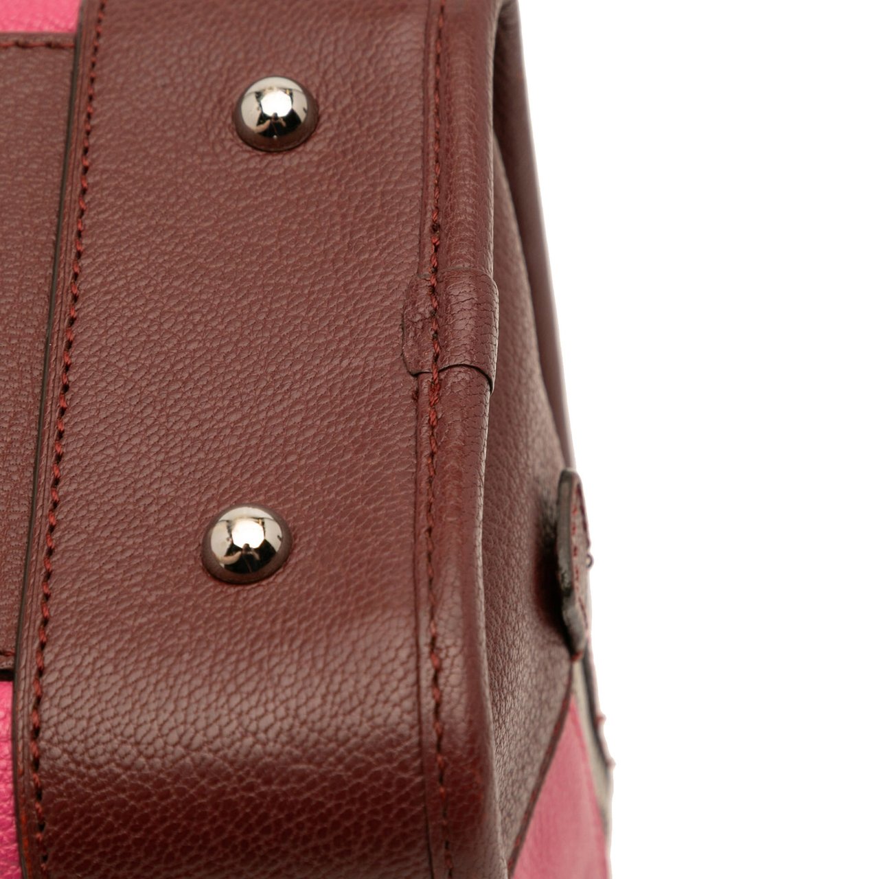 Loewe Tricolor Goatskin Amazona 28 Roze
