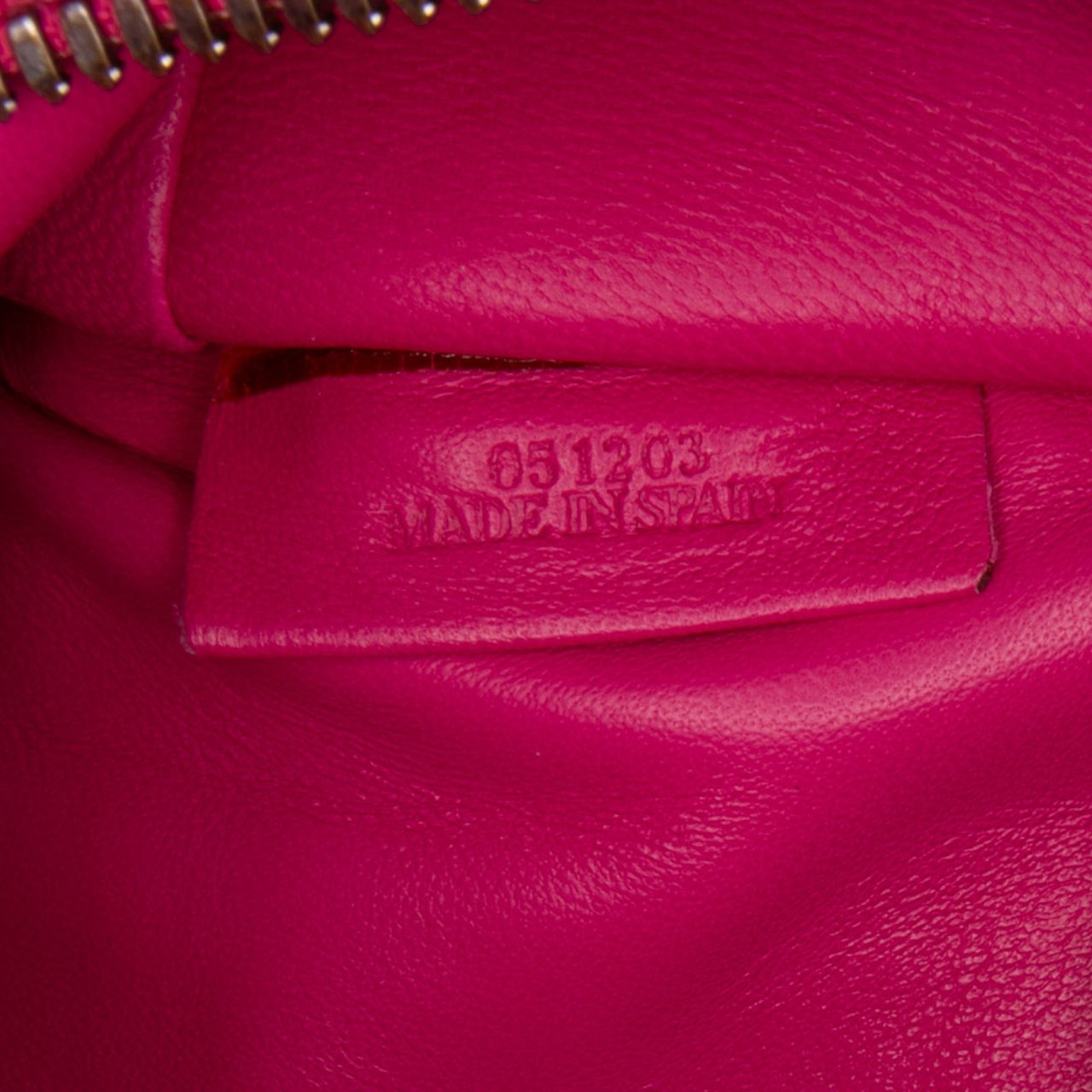 Loewe Tricolor Goatskin Amazona 28 Roze