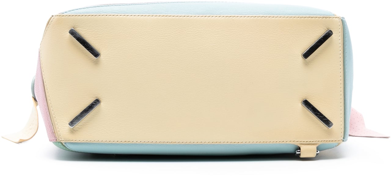 Loewe Medium Multicolor Leather Puzzle Satchel Roze