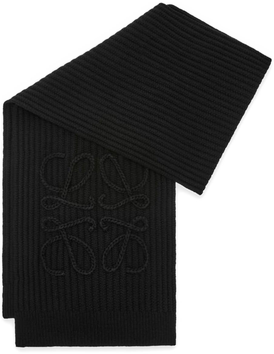 Loewe Scarfs Black Zwart