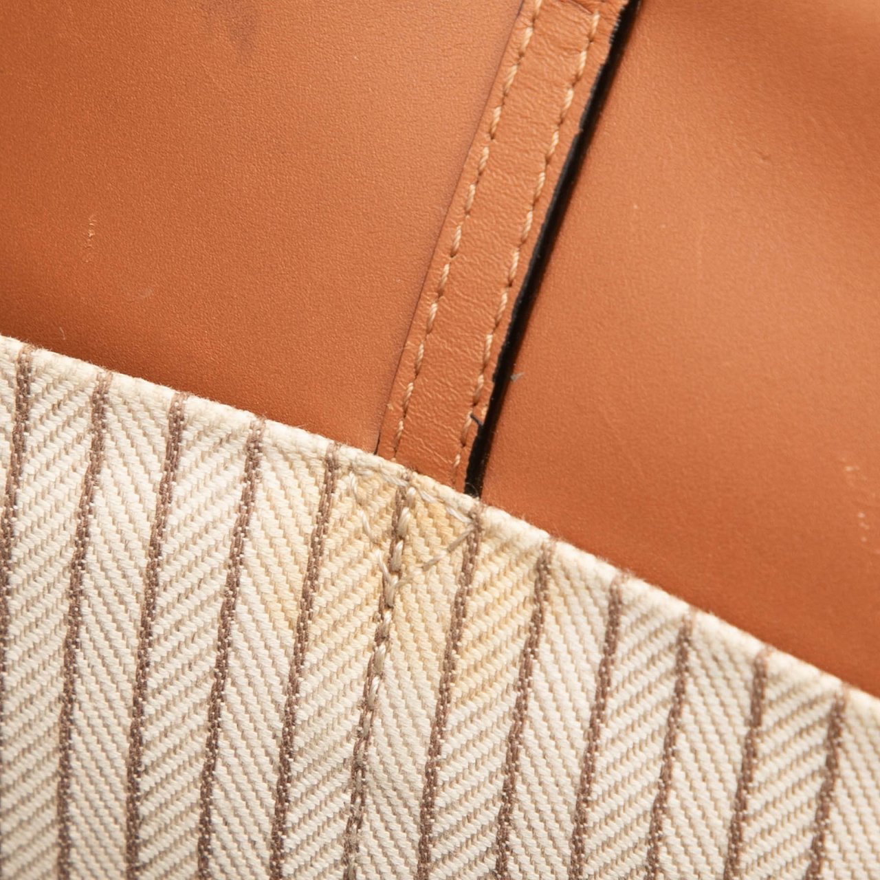 Loewe Small Canvas Cushion Tote Bruin