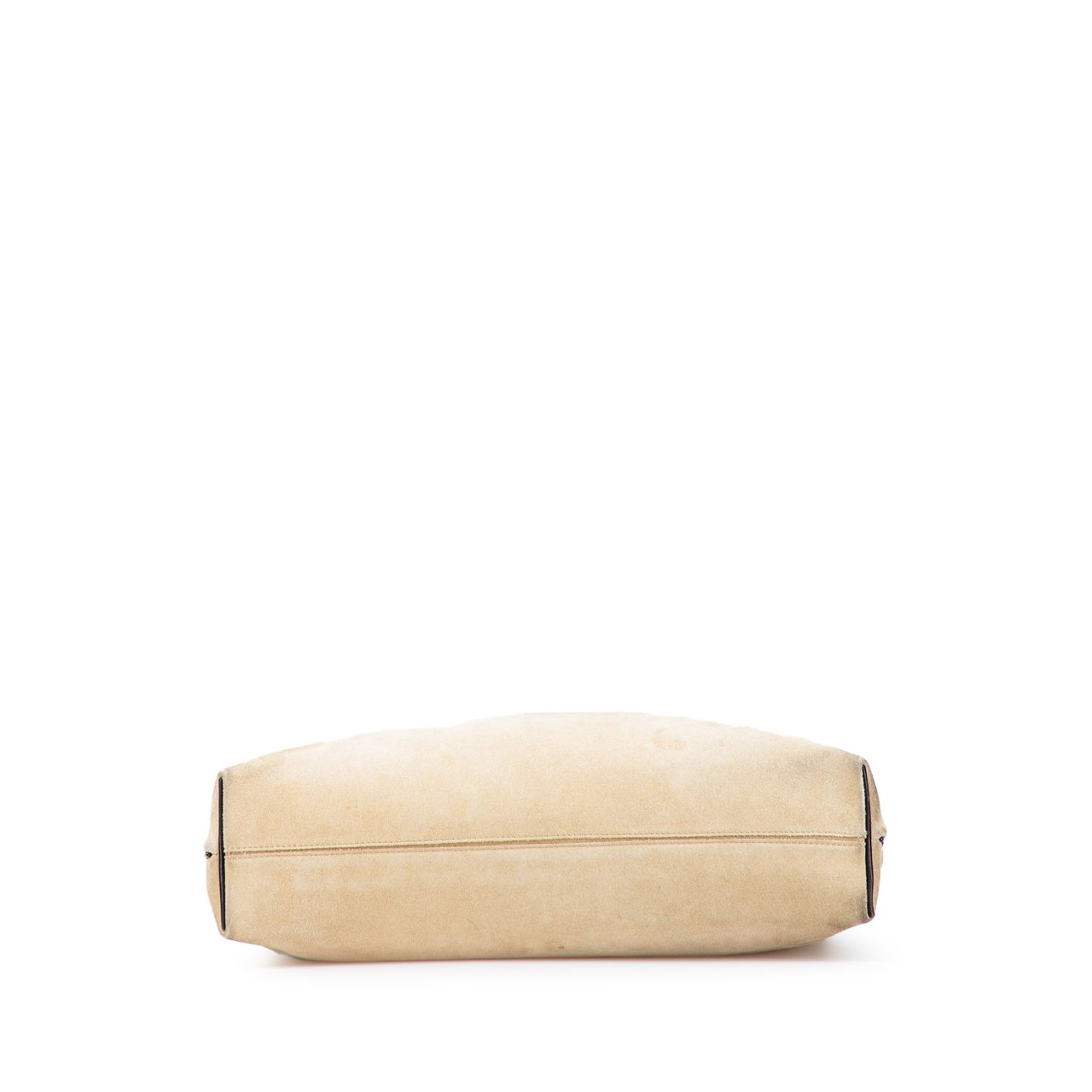 Loewe Small Suede Flamenco Knot Hobo Bruin