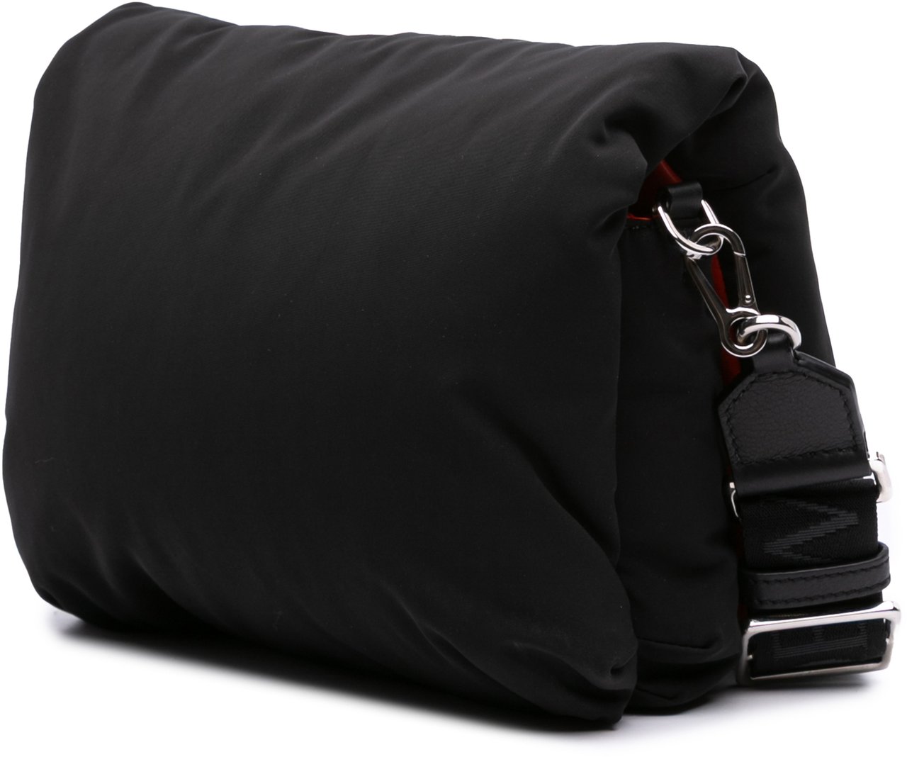 Loewe Nylon Goya Puffer Crossbody Zwart