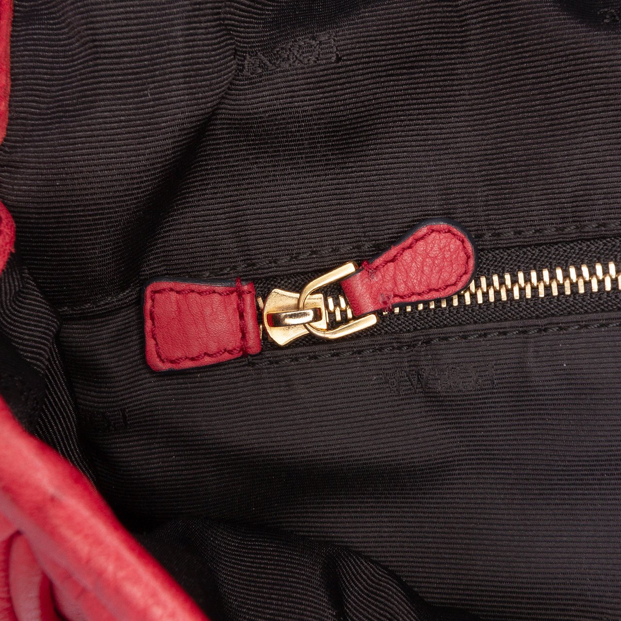 Loewe Leather Messenger Bag Rood