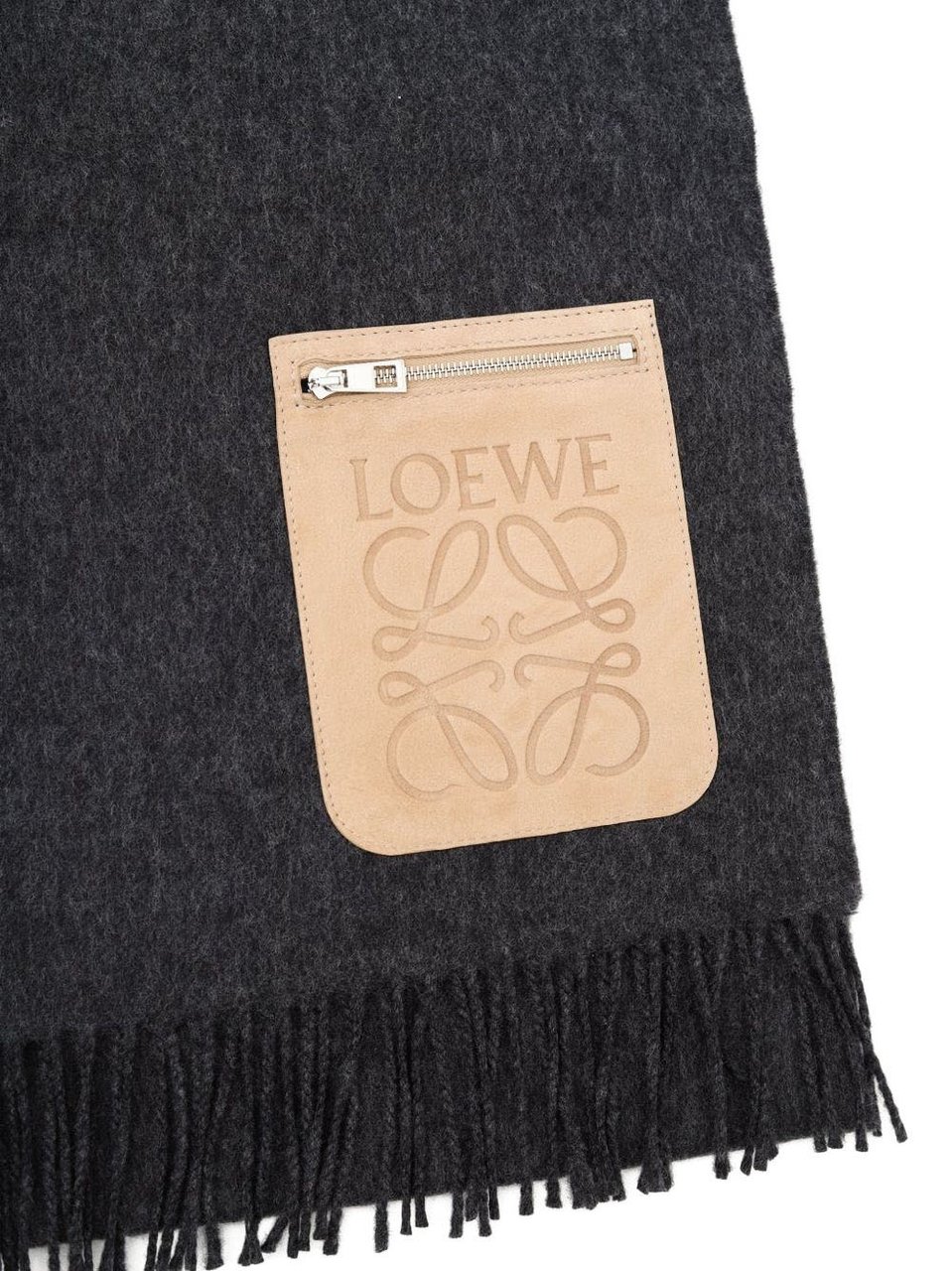 Loewe Scarfs Grey Donkergrijs