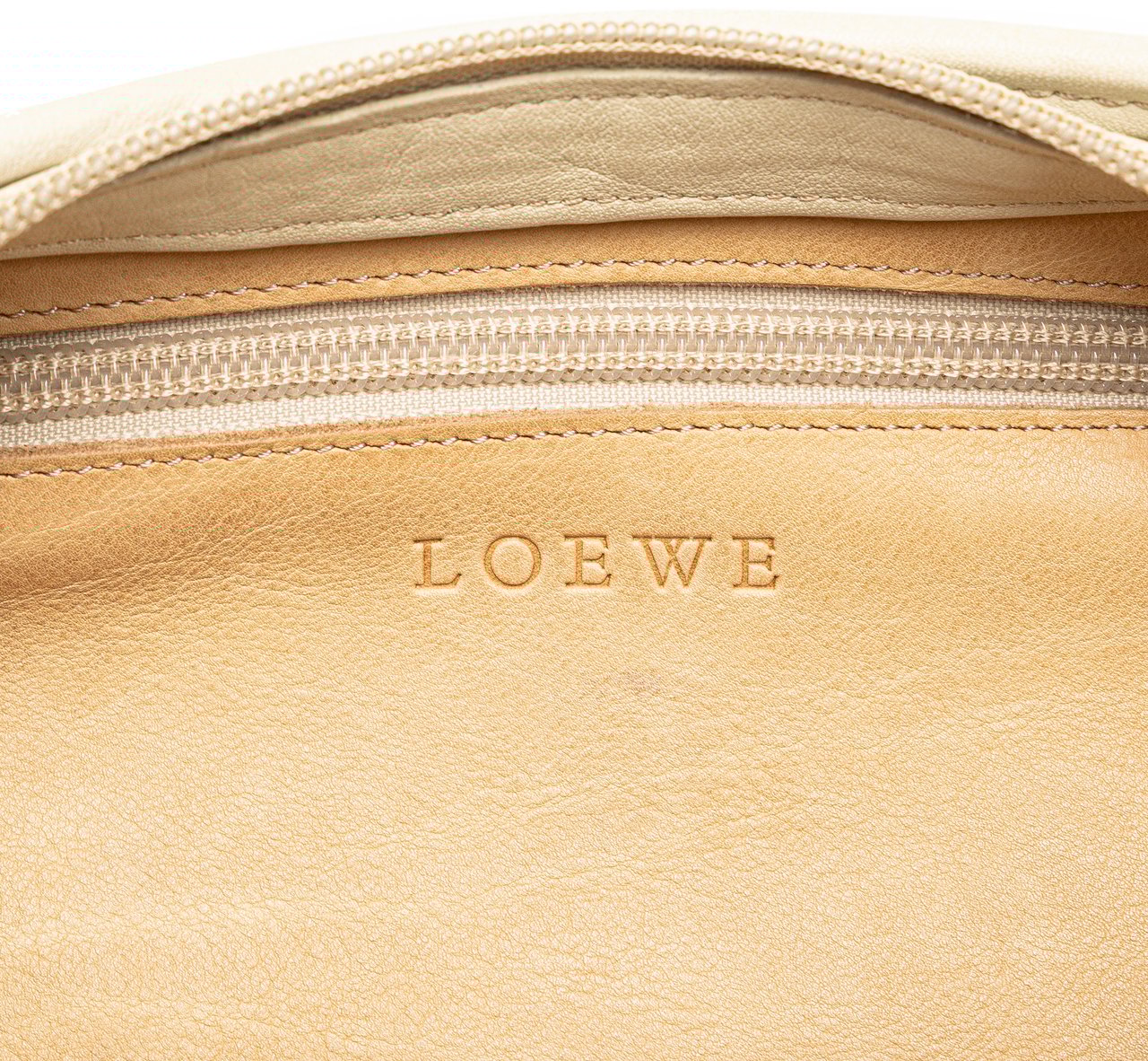 Loewe Suede Anagram Shoulder Bag Bruin
