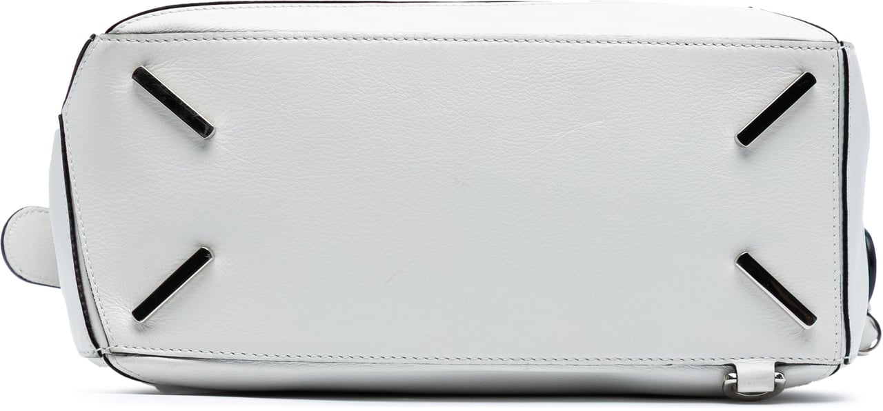 Loewe Medium Calfskin Puzzle Satchel Wit