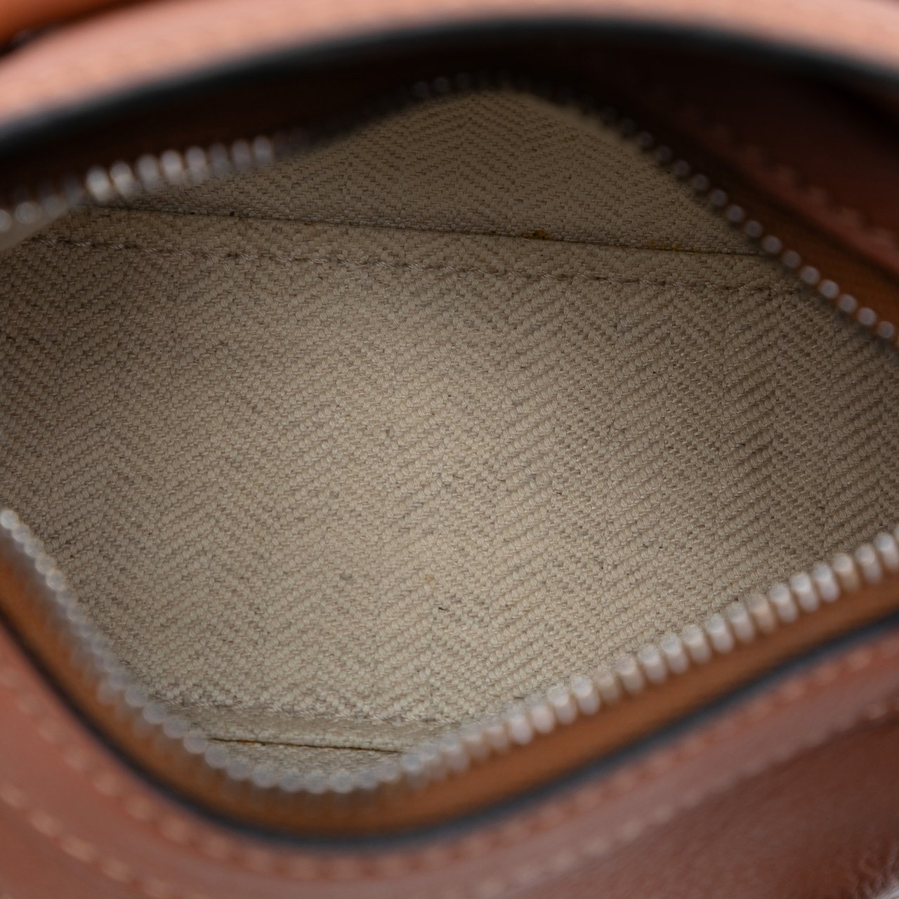 Loewe Nano Calfskin Puzzle Satchel Bruin