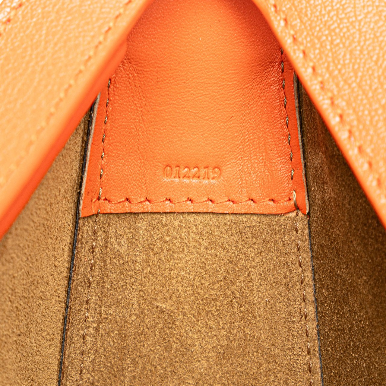 Loewe Small Leather Luna Hobo Oranje