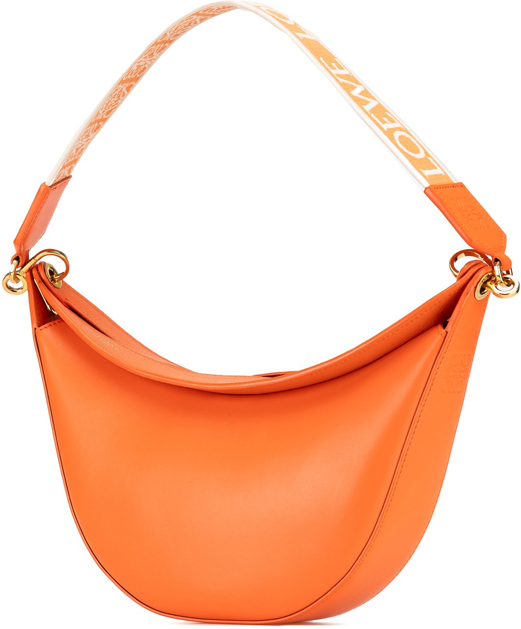 Loewe Small Leather Luna Hobo Oranje