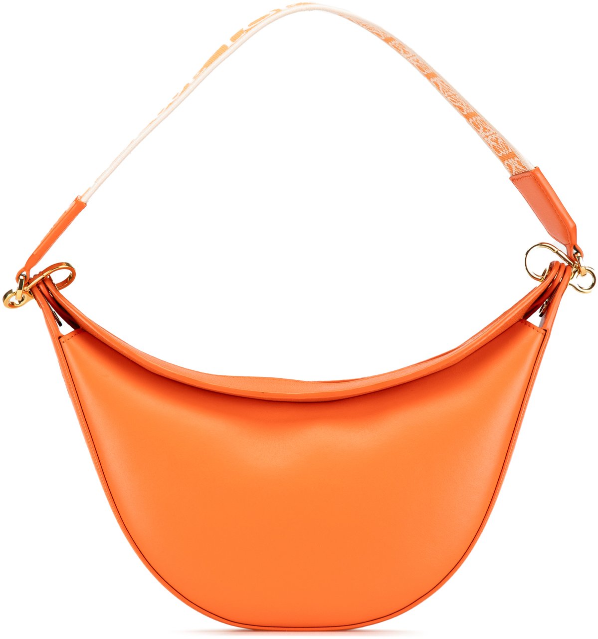Loewe Small Leather Luna Hobo Oranje
