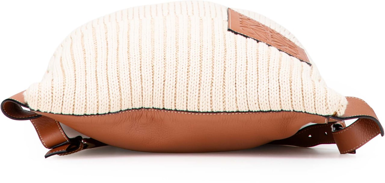 Loewe Knitted Shopper Backpack Bruin
