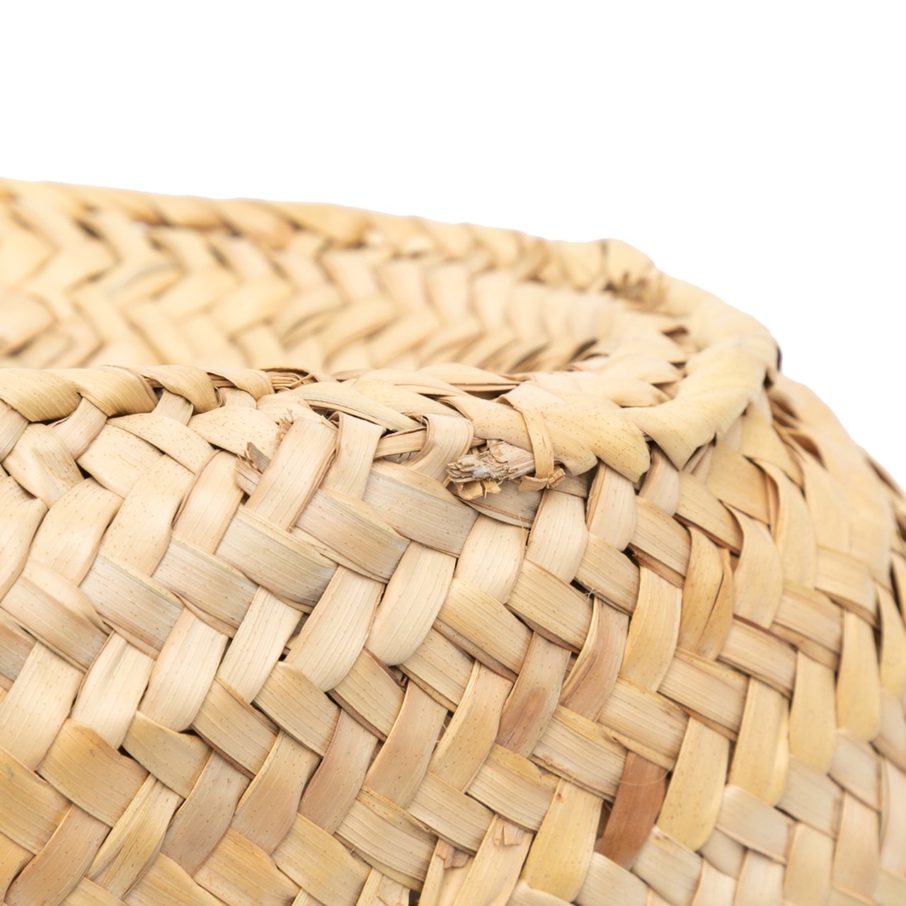Loewe Mini Raffia Basket Tote Bruin
