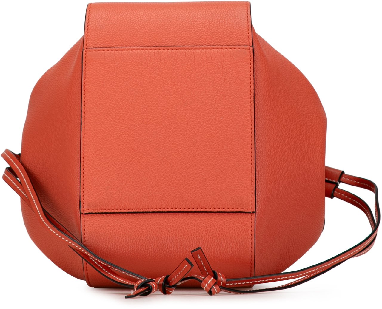 Loewe Small Leather Hammock Satchel Oranje